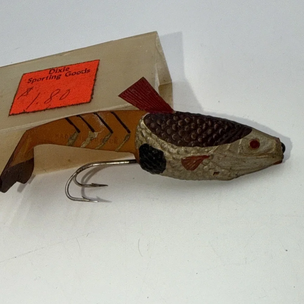 1940's Vintage VIVIF French Fishing Lure - Clean Collectable Box Made In France